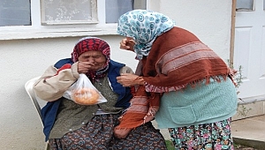 Felçli kadın yangından son anda kurtarıldı