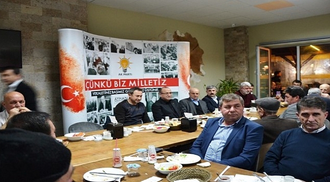 Gider, Biga'da muhtarlarla bir araya geldi