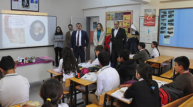 İL MİLLİ EĞİTİM MÜDÜRÜ OSMAN ÖZKAN'IN, AKÇAPINAR İLKOKULU/ORTAOKULU ZİYARETİ