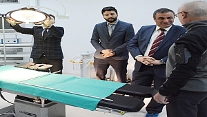 İl Sağlık Müdürü Taşçı Lapseki Devlet Hastanesini inceledi