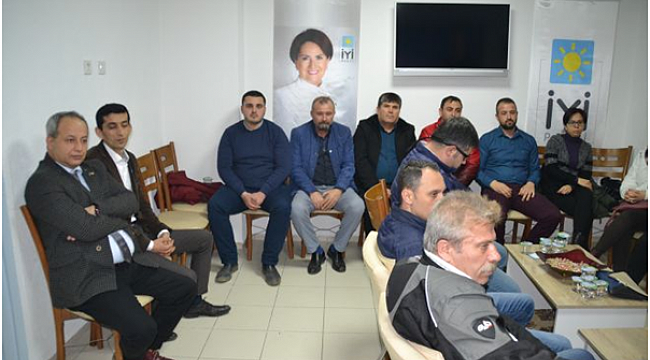 İYİ Parti Çan Teşkilatı'nda Görev Dağılımı Yapıldı