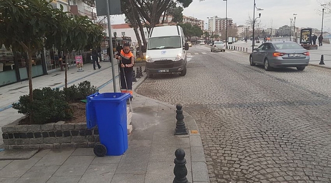 Kent Genelinde Temizlik Çalışmaları Devam Ediyor