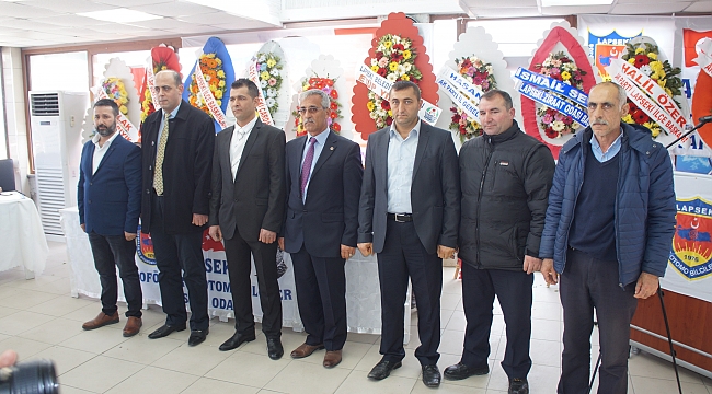 Lapseki Şoförler Odası Başkanı İbrahim Ergin oldu