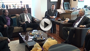 Lions Konsey Heyetinden Başkan Gökhan'a Ziyaret