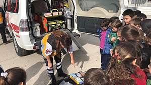 Öğrencilere 112 ilk yardım eğitimi