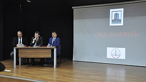 OKUL GÜVENLİĞİ TOPLANTISI YAPILDI