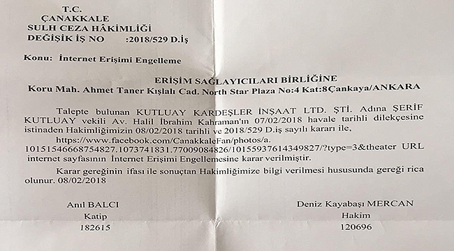 Savcılık Kararı İle O Site Kapatıldı