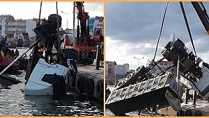Şoför Çay İçmeye Gitti Kamyon Denize Uçtu