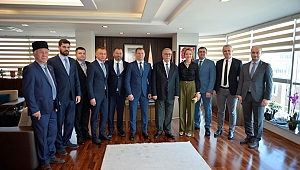 Ukrayna Heyetinden Başkan Gökhan'a Ziyaret…