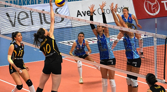 Vestel Venüs Sultanlar Ligi: Çanakkale Belediyespor: 1 - Vakıfbank: 3