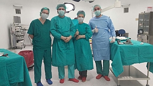 YANIK ÜNİTEMİZDEKİ İLK BAŞARILI AMELİYAT GERÇEKLEŞTİRİLDİ