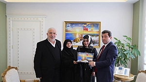 15 Temmuz Kahramanı Şerife Boz'dan Valiliğe Ziyaret