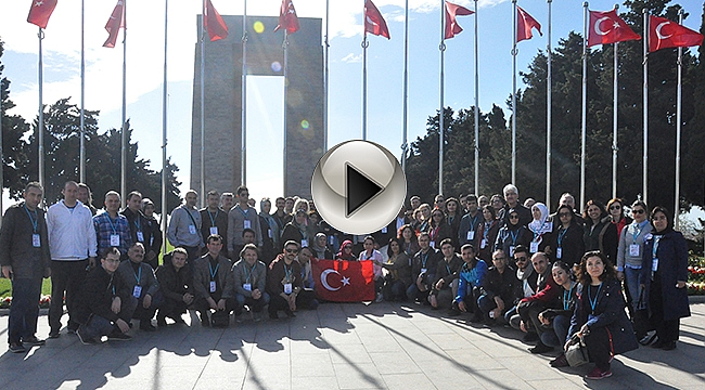 81 İLDEN 81 ÖĞRETMEN ŞEHİTLER DİYARINDA
