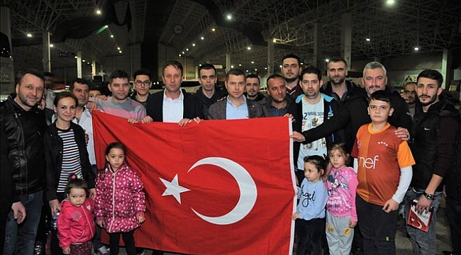 Afrin Şehitleri İçin Çan´Da Saygı Konvoyu