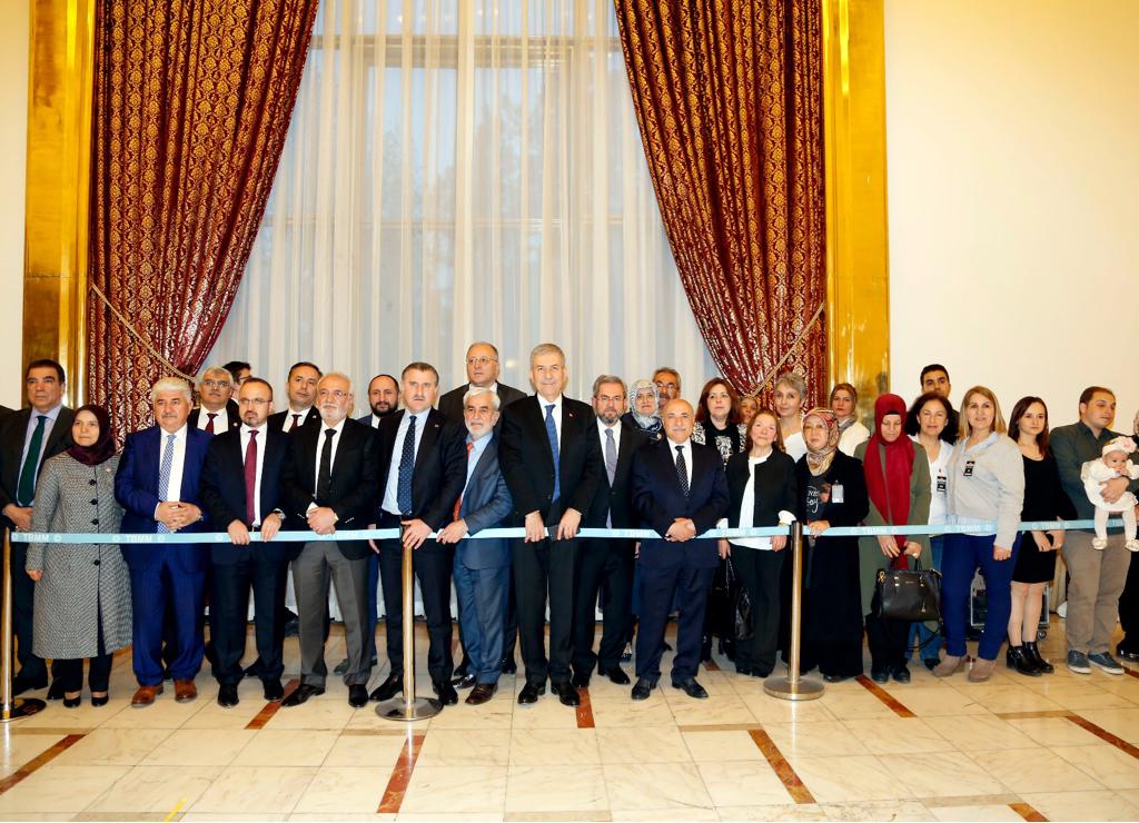 AK Parti Grup Başkanvekili Bülent Turan, "Toplumumuzun her ferdi için şartların iyileştirilmesi hususunda çaba sarf ediyoruz"