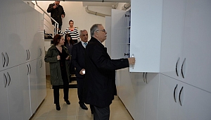 Başkan Gökhan, Kentsel Hizmetler'i Ziyaret Etti