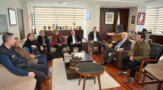 Başkan Gökhan Konuklarını Ağırladı