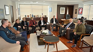 Başkan Gökhan Konuklarını Ağırladı