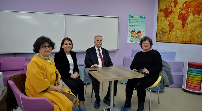 Başkan Gökhan Okul Ziyaretlerine Devam Ediyor