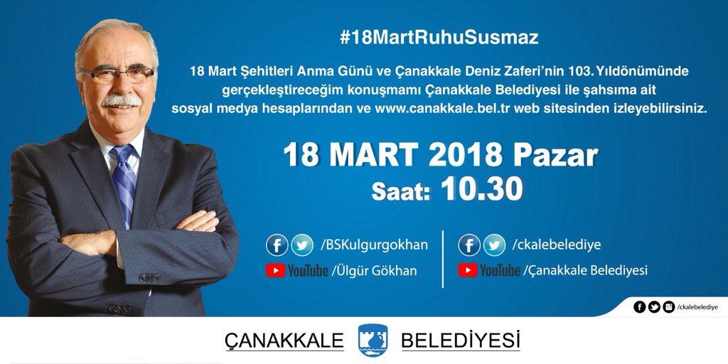 Başkan Gökhan Sosyal medya'dan konuşacak...