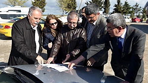 Başkan Gökhan Teknik İnceleme Gezilerine Devam Ediyor