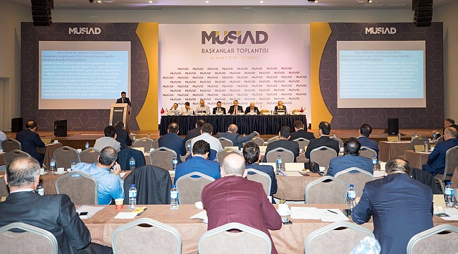 Başkanlar Yeni Genel Merkez'de Toplandı