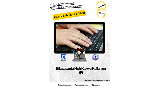 Bilgisayar Hızlı Klavye(F) Kullanımı Kursu Başvuruları Başladı…