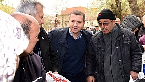 ÇAN BELEDİYESİ'NDEN REGAİP KANDİLİ'NDE ANLAMLI HEDİYE