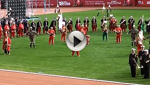 Çanakkale 18 Mart Stadyumunda Tören Düzenlendi