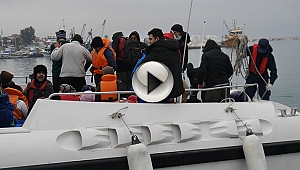 Çanakkale'de 34 mülteci yakalandı