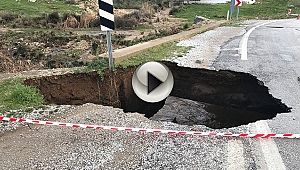  Çanakkale'de köprü çöktü