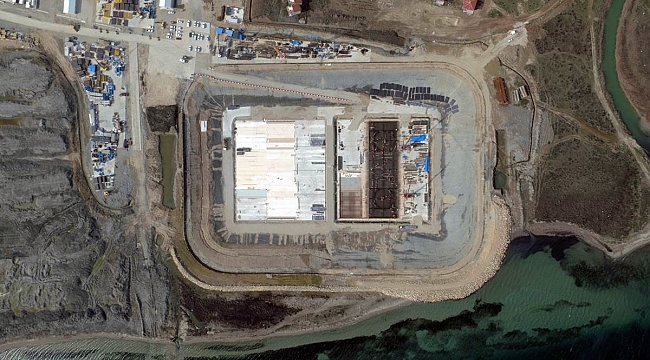 Çanakkale Köprüsü'nün Çalışmaları Havadan Görüntülendi