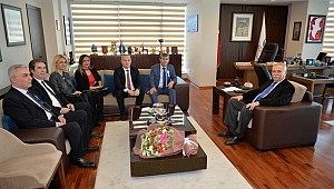 Çanakkale SMMMO Yönetiminden Başkan Gökhan'a Ziyaret
