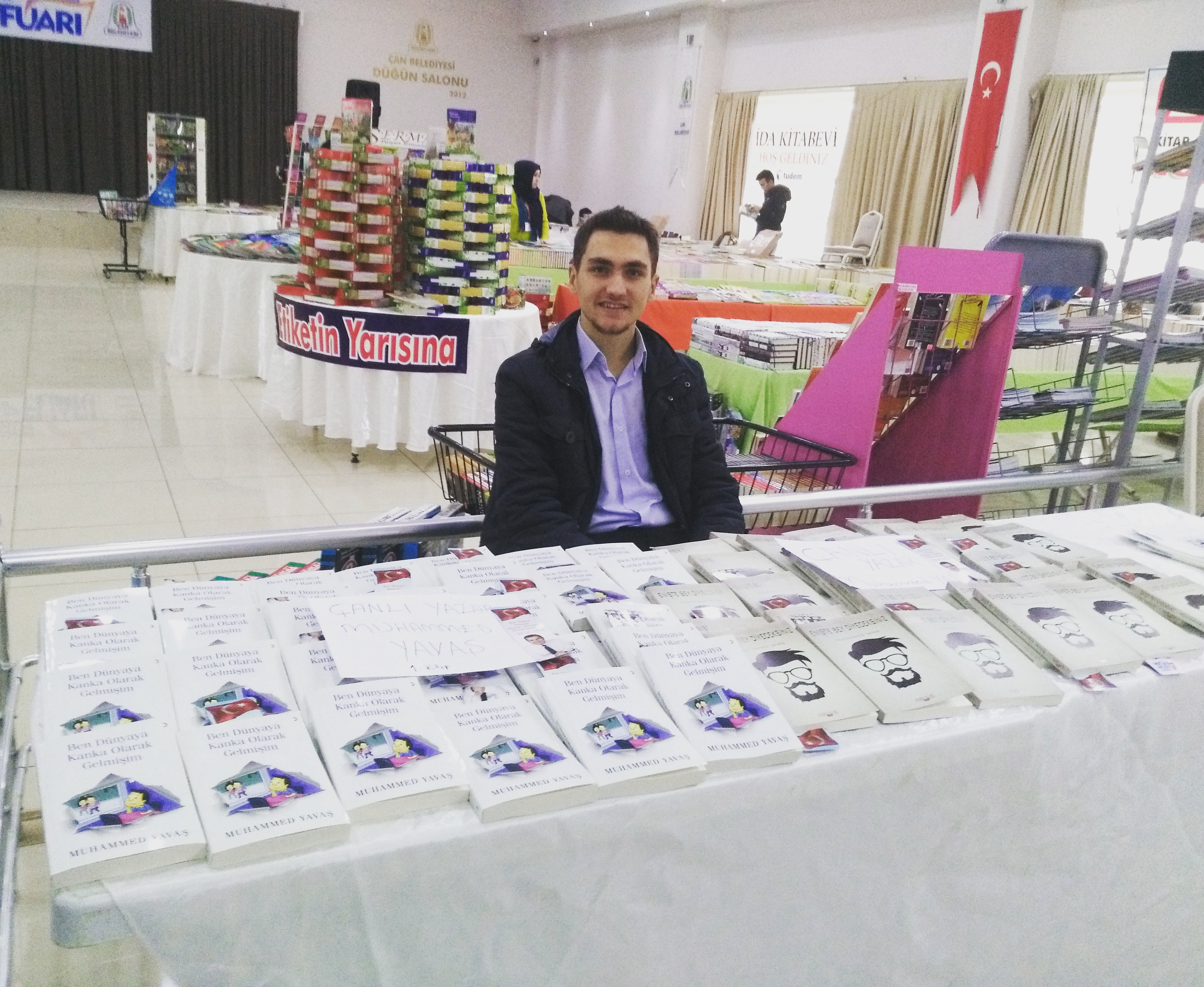 Çanlı yazar Muhammed Yavaş'ın ikinci kitabı çıktı.