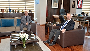 Çevre Ve Şehircilik İl Müdürü Yüksel'den Başkan Gökhan'a Veda Ziyareti…