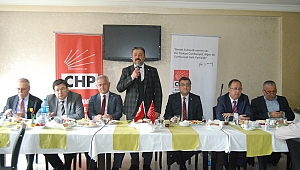 CHP Bayramiç İlçe Yönetimi, muhtarlarla kahvaltıda buluştu