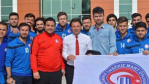 ÇOMÜ Futbol Takımı şampiyon oldu