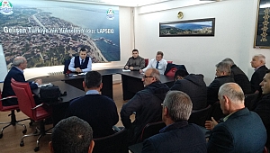  Lapseki'de Güvenlik Toplantısı yapıldı