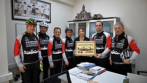 Samsun'dan Çanakkale'ye Şehitler İçin Pedalladılar