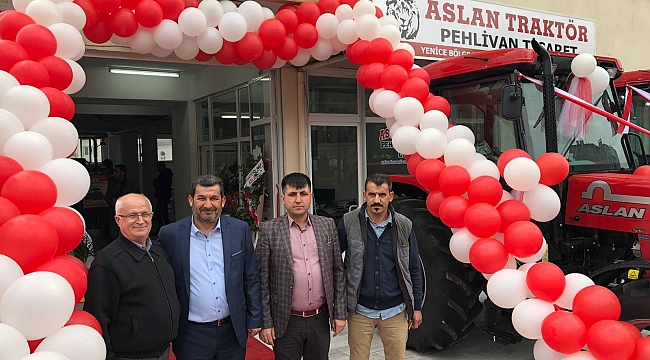 Türk Çiftçisinin Aslanı Yenice'de Bayisini Açtı