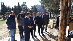 Vali Orhan Tavlı, Alçıtepe Köyü'nde 1915 Hastane Sergisini Ziyaret Etti