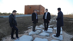 Vali Tavlı, Troya Müze İnşaatında İncelemelerde Bulundu