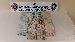 Yaşlı kadını dolandıran sahte polis otobüse binerken yakalandı