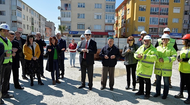 Yeşil Yerel Yönetim Ve Kültür Merkezi Binası Hızla Yükseliyor