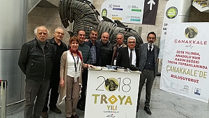 2018 TROYA YILI "24.MARBLE Uluslar arası Doğaltaş ve Teknolojileri Fuarında" tanıtıldı.