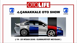 4. Çanakkale Oto Show Bugün Başlıyor