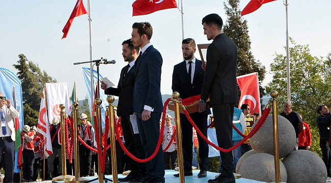 57. Alay sancağı Törenle Teslim Edildi
