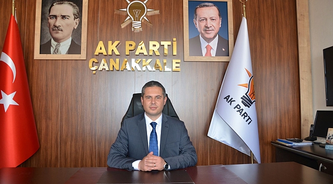 AK Parti Çanakkale İl Başkanı YILDIZ'dan 8. Cumhurbaşkanı Turgut ÖZAL'ı Anma Mesajı