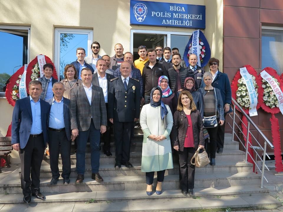 AK Parti ilçe teşkilatından Polis Günü ziyareti