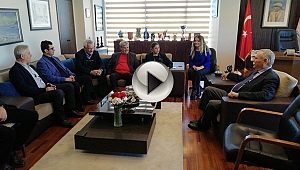 Başkan Gökhan'a Destek Ziyareti